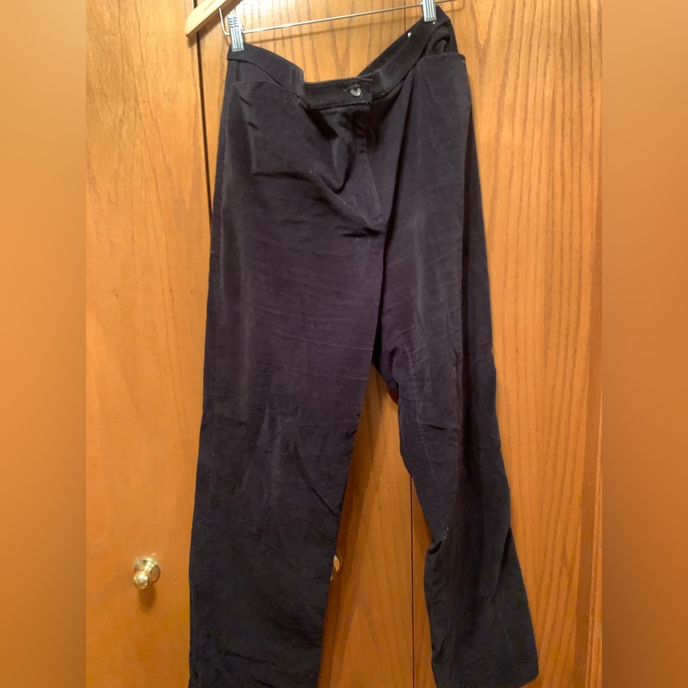 Black velvet Northern Reflections corduroy jeans